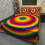 Luxury Panel Cotton Bed Sheet