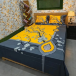 Luxury Panel Cotton Bed Sheet