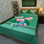 Luxury Panel Cotton Bed Sheet