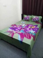 Luxury Panel Cotton Bed Sheet - Image 2