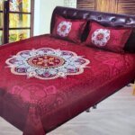 Luxury Panel Cotton Bed Sheet - Image 2
