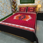 Luxury Panel Cotton Bed Sheet - Image 2