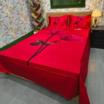 Luxury Panel Cotton Bed Sheet - Image 2