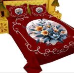 Luxury Panel Cotton Bed Sheet - Image 2