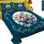 Luxury Panel Cotton Bed Sheet - Image 2