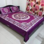 Luxury Panel Cotton Bed Sheet - Image 2