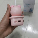 Luz Noturna LED Com Apontador de Lápis, Abajur, Proteção Ocular Em Formato de Coelho para Leitura - Image 4