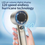 M11 Handheld Fan Portable Bladeless Mini Fan rechargeable - Image 4