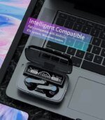 M19 Pro Earphone Bluetooth Wireless Headphones with Microphone Low Latency. - Image 5