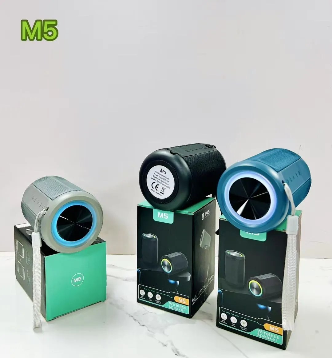 M5-Wireless-Portable-Bluetooth-Speaker M5 Wireless Portable Bluetooth Speaker - Image 1