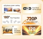 Magcubic HY300 Pro 4K Mini Projector - Image 4