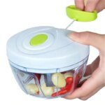 Manual Vegetable Chopper Kitchen Speedy Chopper Garlic Cutter Vegetable - Image 5