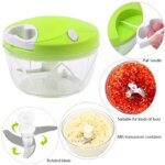Manual Vegetable Chopper Kitchen Speedy Chopper Garlic Cutter Vegetable - Image 6