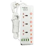 MaxLine ML-704, 4 Port USB, 7 Outlets Multiplug Charger