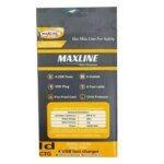 Maxline ML-604 4 USB Ports 2 Sockets Travel Multi Charger And Extension Socket With 6 Feet Cable - Image 6