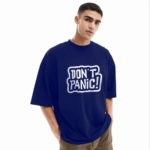 Men's Stylish Drop Shoulder (Blue) - Image 2