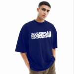 Men's Stylish Drop Shoulder (Blue) - Image 2