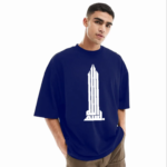 Men's Stylish Drop Shoulder (Blue) - Image 2