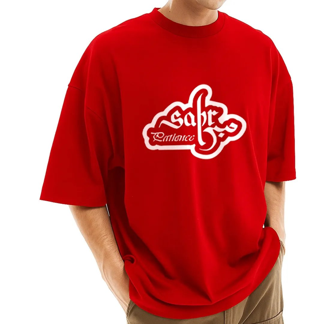 Mens-Stylish-Drop-Shoulder-Red-28 Men's Stylish Drop Shoulder (Red) - Image 1