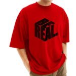 Men's Stylish Drop Shoulder (Red) - Image 2