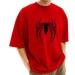 Men's Stylish Drop Shoulder (Red) - Image 2