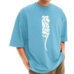 Men's Stylish Drop Shoulder (Sky) - Image 2