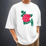 Men's Stylish Drop Shoulder (white)