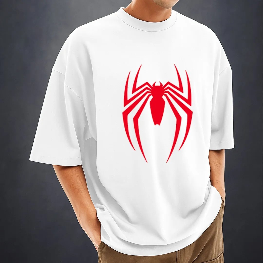 Mens-Stylish-Drop-Shoulder-white-9 Men's Stylish Drop Shoulder (white) - Image 1