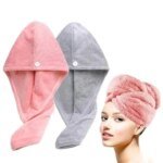 Microfiber Quick Drying Hair Towel -3 Pieces