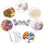 Mini Aluminium Cigarette Case, Key Ring with Cigarette Cases, Waterproof Round Cigarettes for Men, Portable Cigarette Box for Travel, Hiking, Camping - Image 4