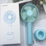 Mini Fan Very Stylish Rechargeable Hand Fan Usb Lithium Battery - Charger Fan - Image 7