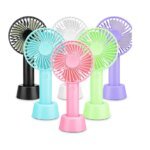 Mini Fan Very Stylish Rechargeable Hand Fan Usb Lithium Battery - Charger Fan - Image 2