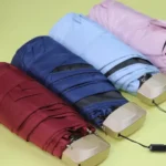 Mini Umbrella Windproof anti-UV Protection 5Folding Umbrella Portable Travel Rain Women Umbrella Pocket Children UPF - Image 5