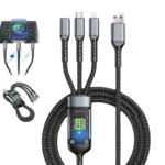 Moxx MDC-3C 3 in 1 120 Watt 100 mm Fast Charging cable - Image 2