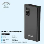 Moxx MP-19 10000mAh Powerbank with Dual USB Ports - Image 2