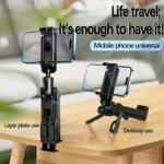 Multifunctional Portable Phone Holder and Tripod - Image 2
