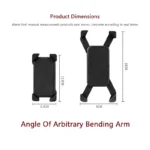 New Car Phone Holder Accessories 360 Rotation Holder For Motorcycle Bike Electric Scooter - Image 7