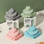 New Creative Silicone Folding Water Cup Outdoor Portable and Scalable Water Cup Sports Water Bottle Travel Water Cup Handy Cup { Multi Color} - Image 3