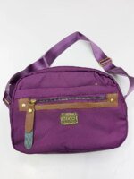 Nylon Fashion Cross-body Bag Lightweight Portable Shoulder Bag (purple) - Image 5