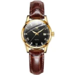 OLEVS 6896 Luxury Simple and Modern Watch (Black) - Image 7
