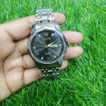 OLEVS 9931G New Exclusive Design Quartz Watch for Men (Black Dial) - Image 4