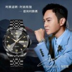 OLEVS 9931G New Exclusive Design Quartz Watch for Men(Full Black) - Image 3