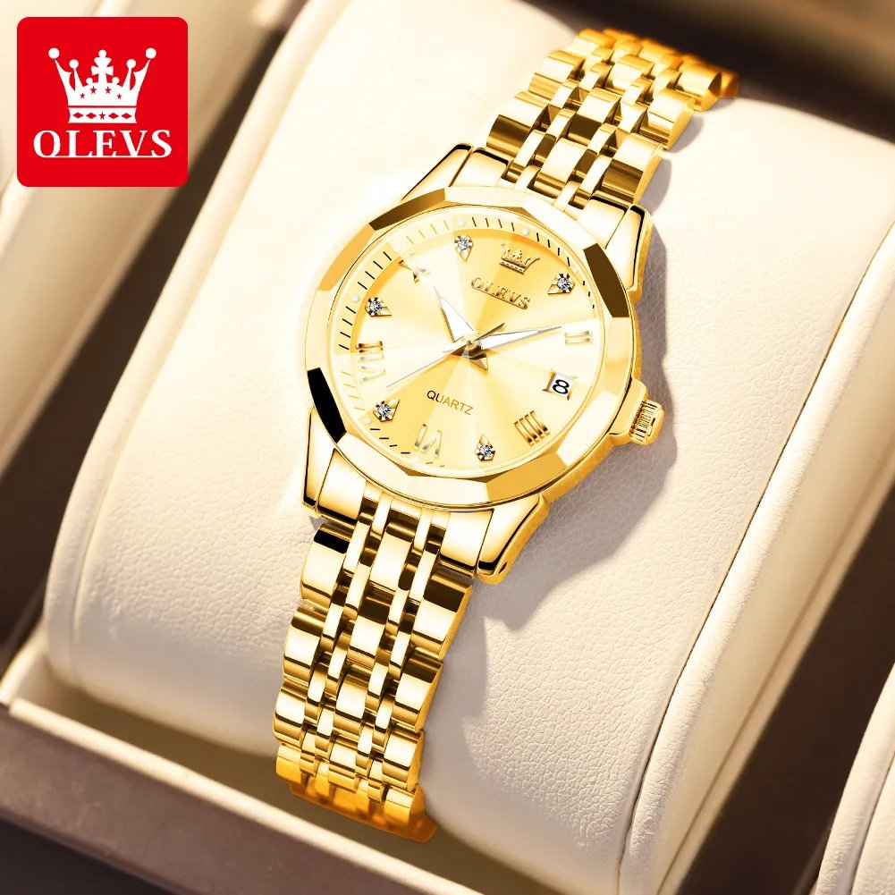 OLEVS-Watch-for-Women-golden-1 OLEVS Watch for Women (golden) - Image 1