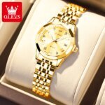 OLEVS Watch for Women (golden) - Image 2