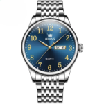 Olevs 5535S Stainless Steel Analog Watch For Men - Image 2