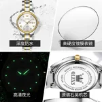 Olevs 5563 CHAIN WATCH –( Black Dial) For Men - Image 6