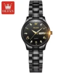 Olevs 5563 CHAIN WATCH –( Black ) For Women - Image 2