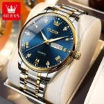 Olevs 5563 CHAIN WATCH –( Blue Dial) For Men - Image 4