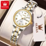 Olevs 5563 – Silver Women (white dial) - Image 2