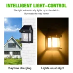 Outdoor Solar Wall Lamp  Wall Light Villa Lighting Night Light - Image 3